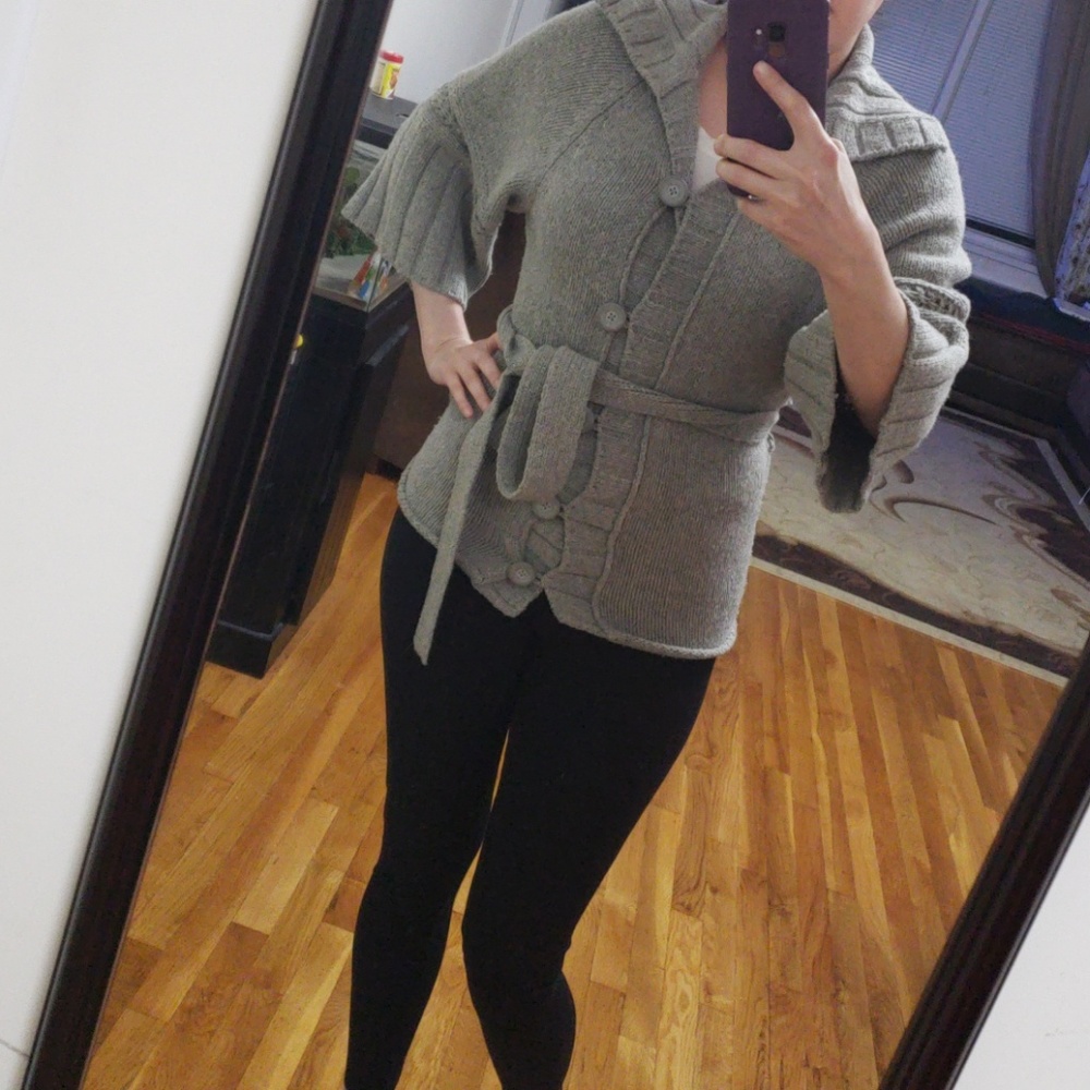 Kimono wool sweater